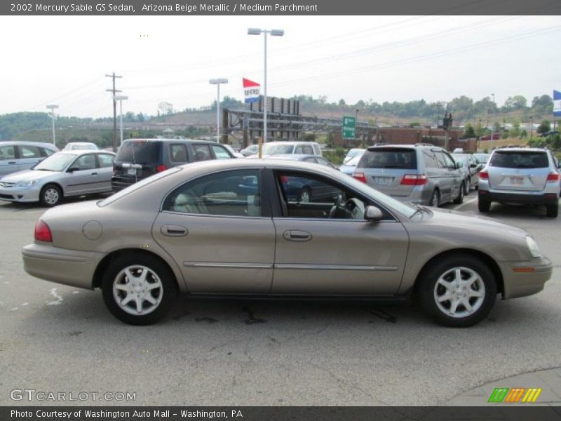 Arizona Beige Metallic / Medium Parchment 2002 Mercury Sable GS Sedan