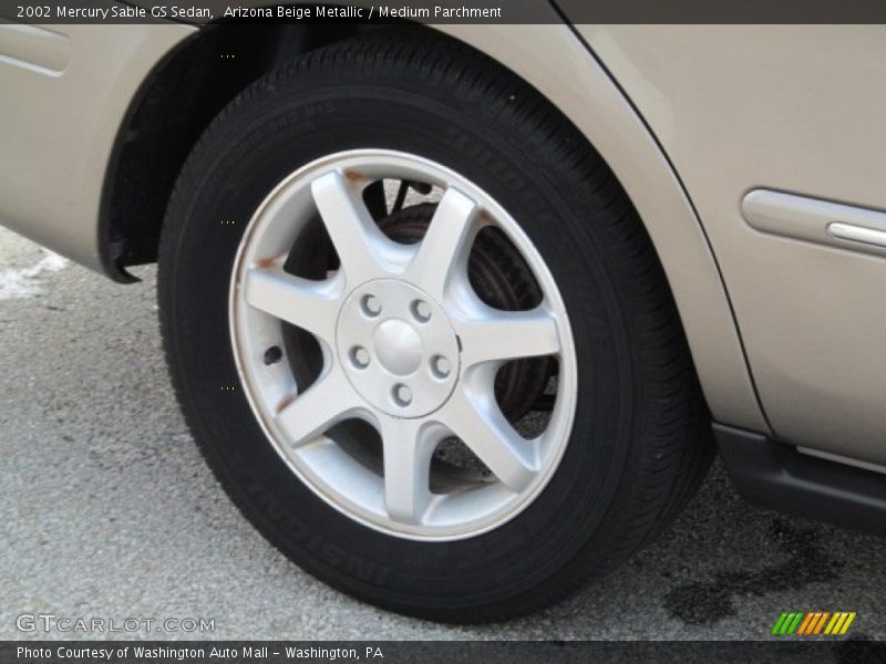 Arizona Beige Metallic / Medium Parchment 2002 Mercury Sable GS Sedan