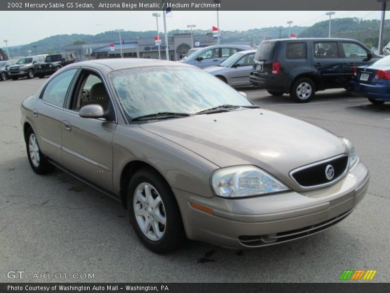 Arizona Beige Metallic / Medium Parchment 2002 Mercury Sable GS Sedan
