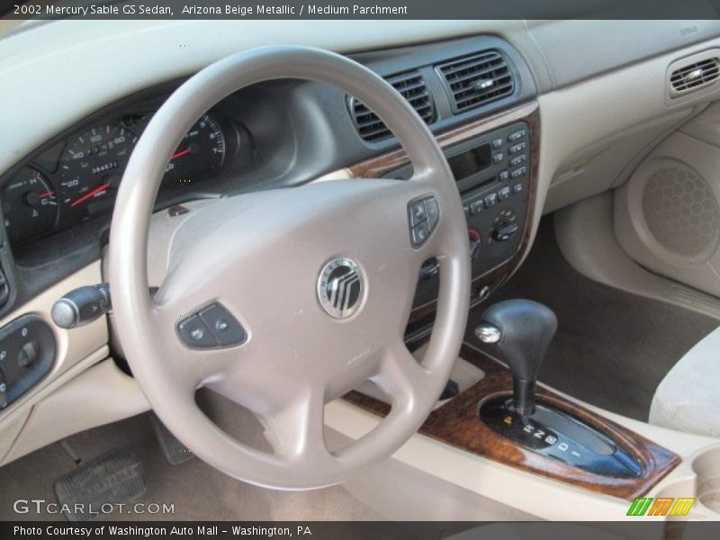 Arizona Beige Metallic / Medium Parchment 2002 Mercury Sable GS Sedan