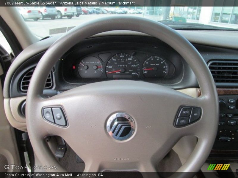 Arizona Beige Metallic / Medium Parchment 2002 Mercury Sable GS Sedan