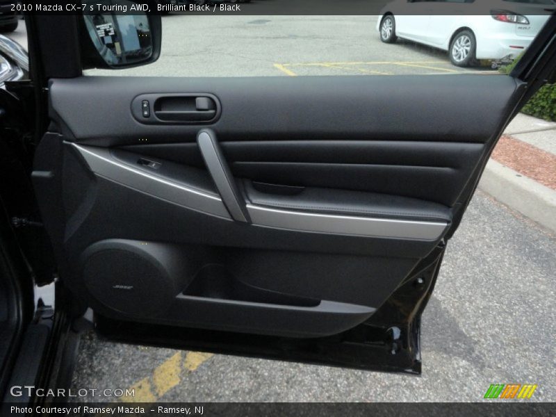 Brilliant Black / Black 2010 Mazda CX-7 s Touring AWD