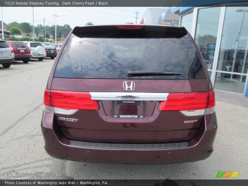 Dark Cherry Pearl / Black 2010 Honda Odyssey Touring