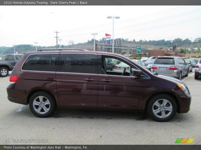 Dark Cherry Pearl / Black 2010 Honda Odyssey Touring