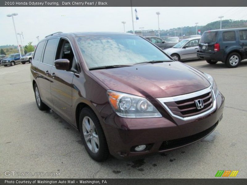 Dark Cherry Pearl / Black 2010 Honda Odyssey Touring