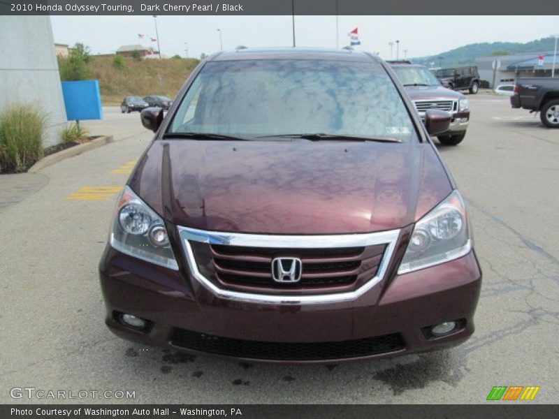 Dark Cherry Pearl / Black 2010 Honda Odyssey Touring