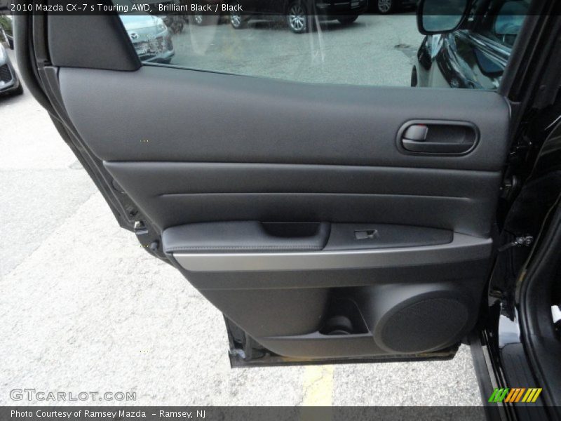 Brilliant Black / Black 2010 Mazda CX-7 s Touring AWD