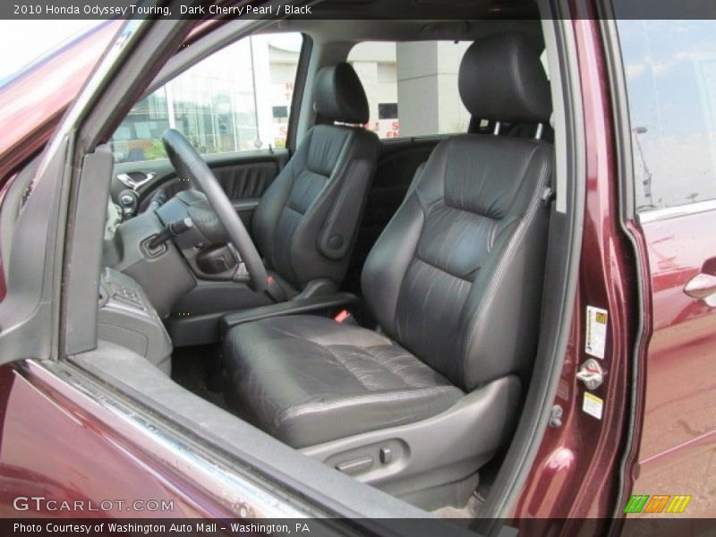 Dark Cherry Pearl / Black 2010 Honda Odyssey Touring