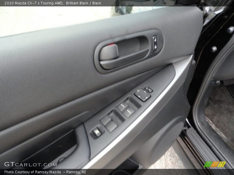 Brilliant Black / Black 2010 Mazda CX-7 s Touring AWD