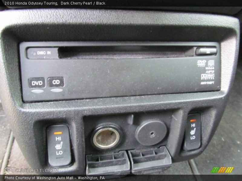 Dark Cherry Pearl / Black 2010 Honda Odyssey Touring