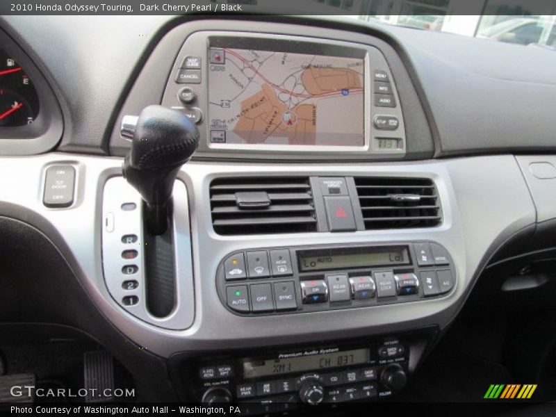 Dark Cherry Pearl / Black 2010 Honda Odyssey Touring