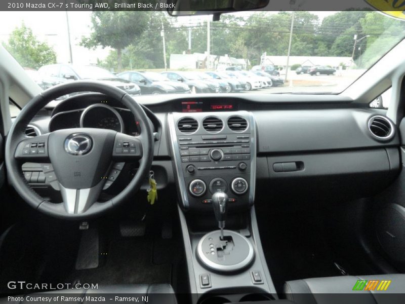 Brilliant Black / Black 2010 Mazda CX-7 s Touring AWD