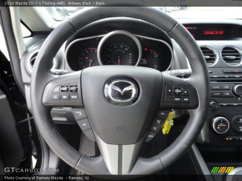 Brilliant Black / Black 2010 Mazda CX-7 s Touring AWD
