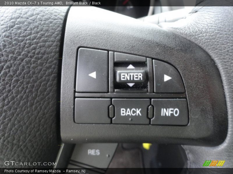 Brilliant Black / Black 2010 Mazda CX-7 s Touring AWD