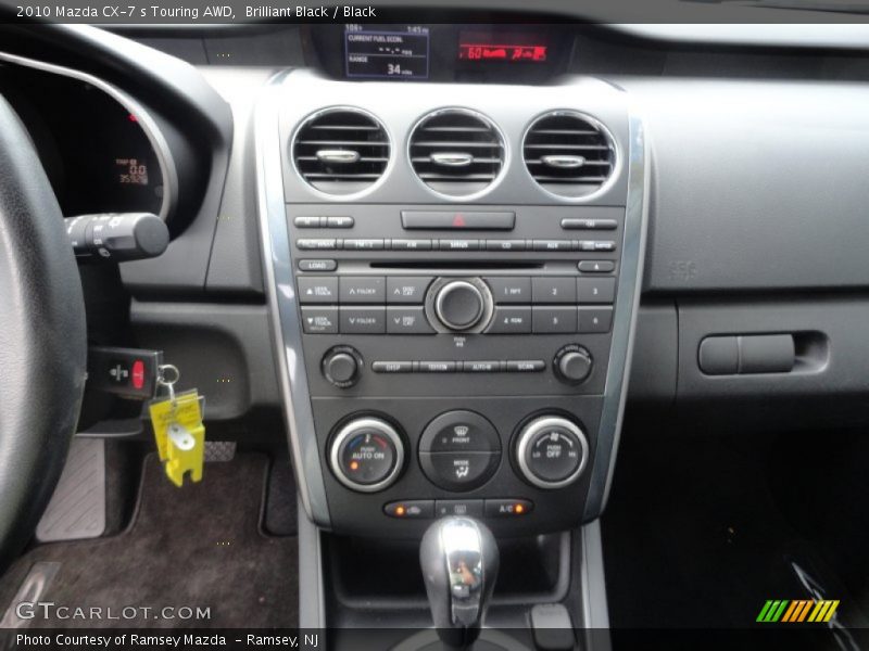 Brilliant Black / Black 2010 Mazda CX-7 s Touring AWD