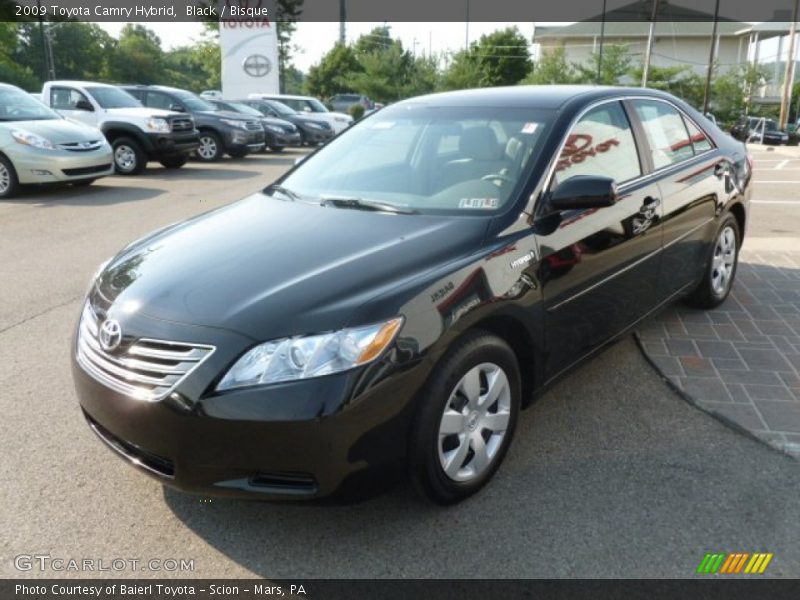 Black / Bisque 2009 Toyota Camry Hybrid