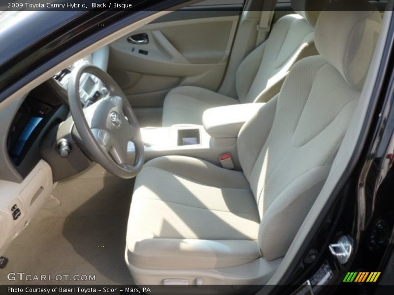 Black / Bisque 2009 Toyota Camry Hybrid