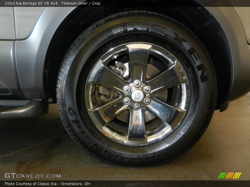 Titanium Silver / Gray 2009 Kia Borrego EX V8 4x4