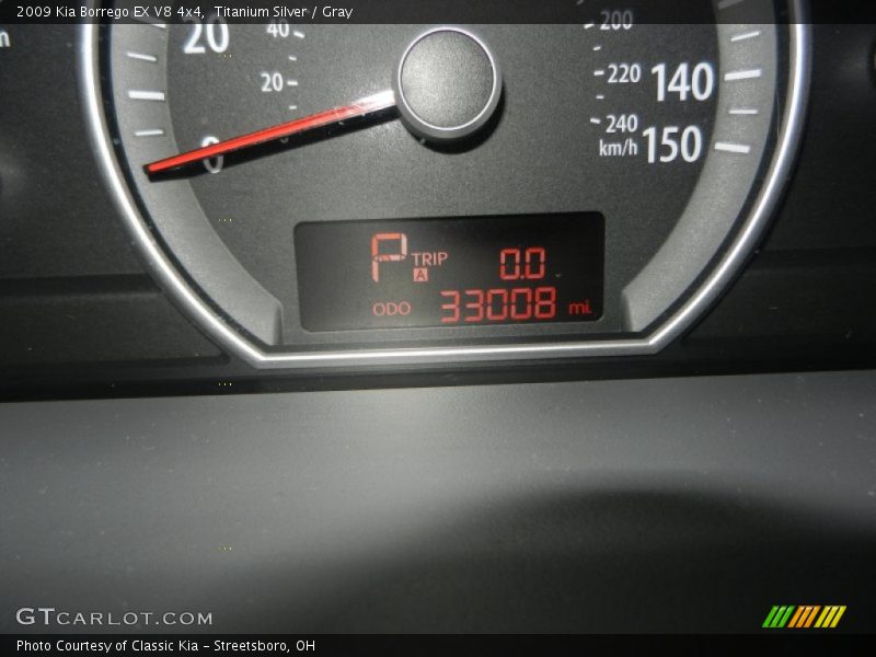 Titanium Silver / Gray 2009 Kia Borrego EX V8 4x4