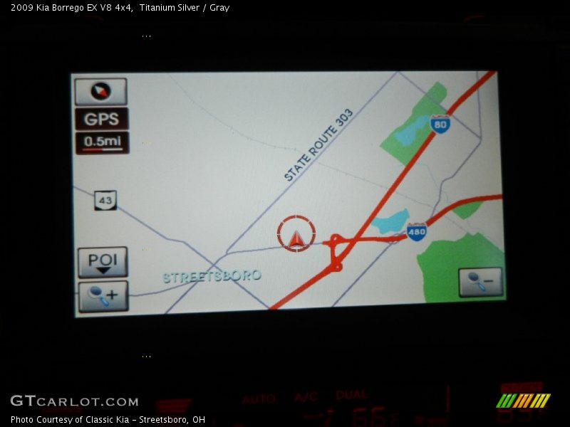 Titanium Silver / Gray 2009 Kia Borrego EX V8 4x4