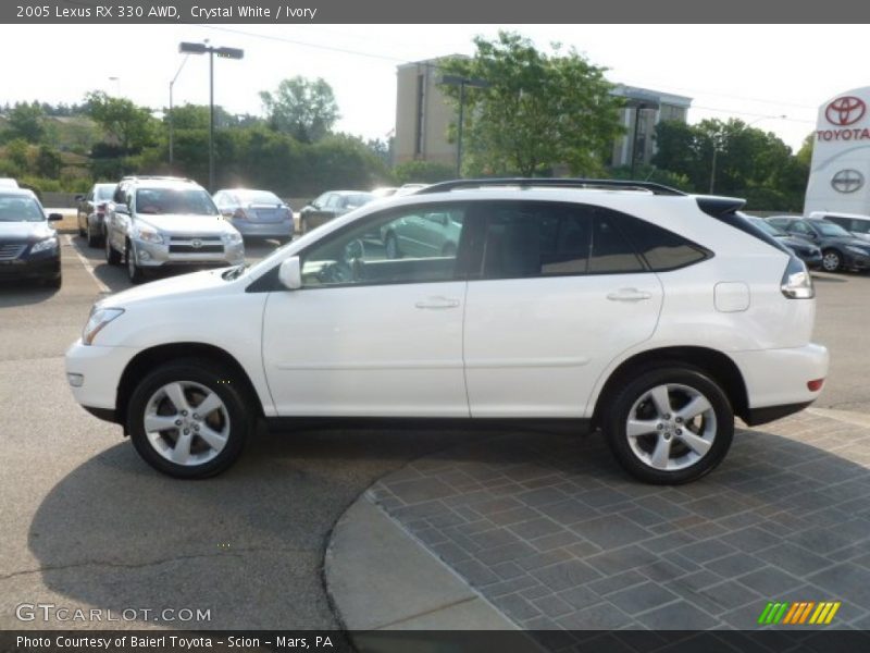 Crystal White / Ivory 2005 Lexus RX 330 AWD