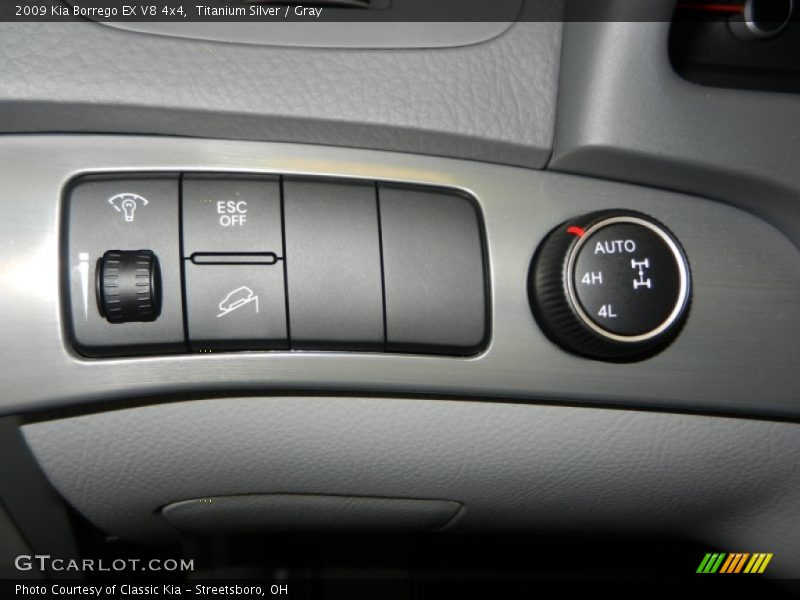 Titanium Silver / Gray 2009 Kia Borrego EX V8 4x4