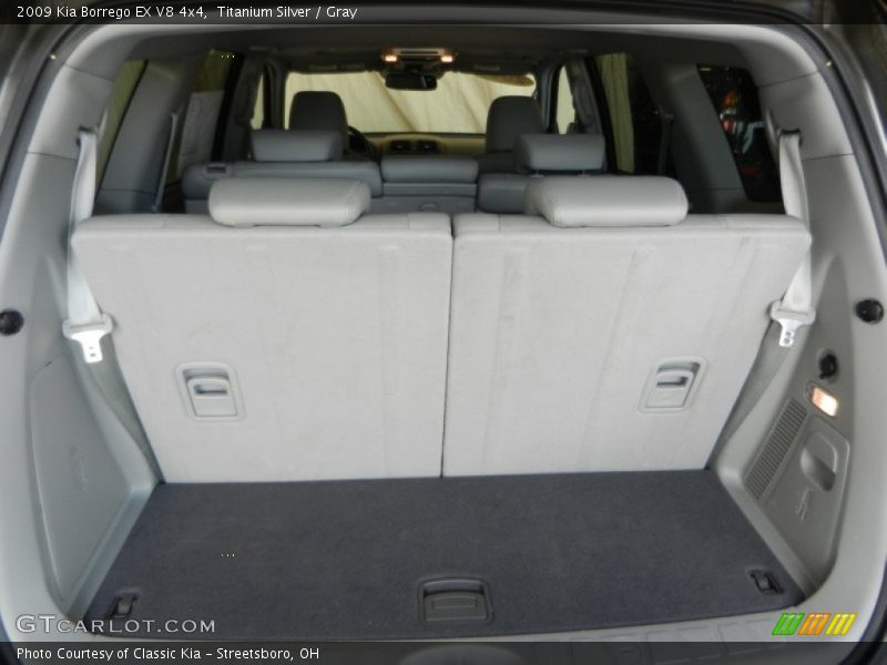 Titanium Silver / Gray 2009 Kia Borrego EX V8 4x4