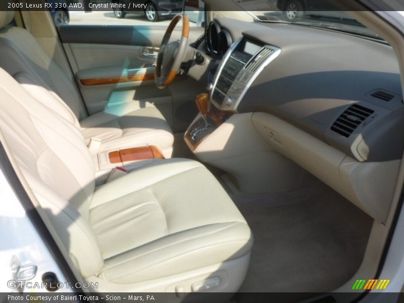 Crystal White / Ivory 2005 Lexus RX 330 AWD