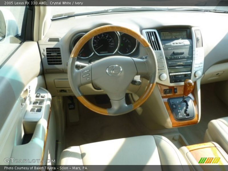 Crystal White / Ivory 2005 Lexus RX 330 AWD