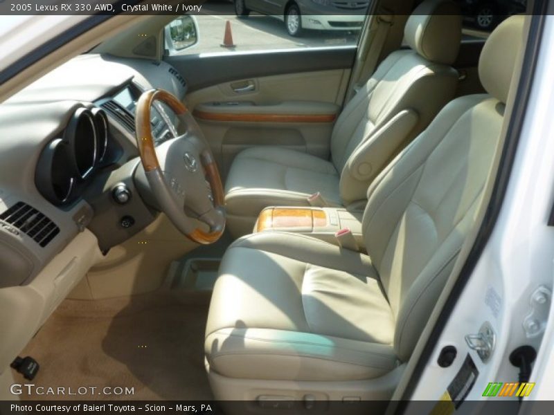 Crystal White / Ivory 2005 Lexus RX 330 AWD