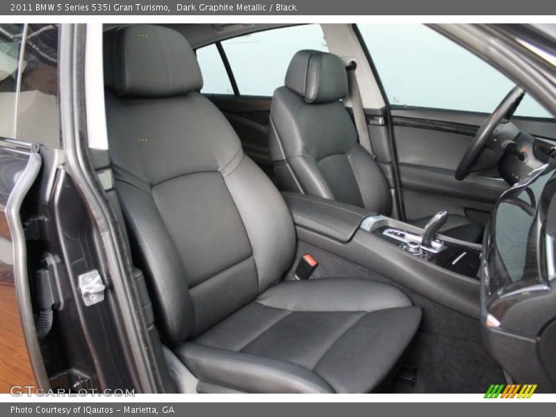 Front Seat of 2011 5 Series 535i Gran Turismo
