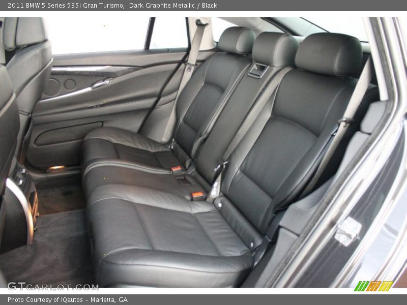 Rear Seat of 2011 5 Series 535i Gran Turismo