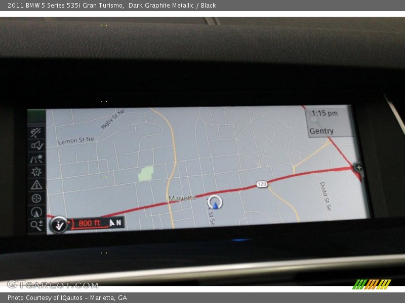 Navigation of 2011 5 Series 535i Gran Turismo
