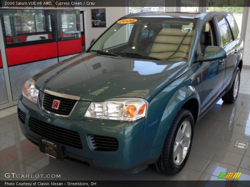 Cypress Green / Gray 2006 Saturn VUE V6 AWD