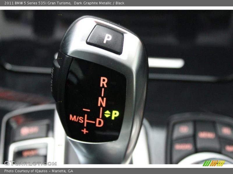  2011 5 Series 535i Gran Turismo 8 Speed Steptronic Automatic Shifter