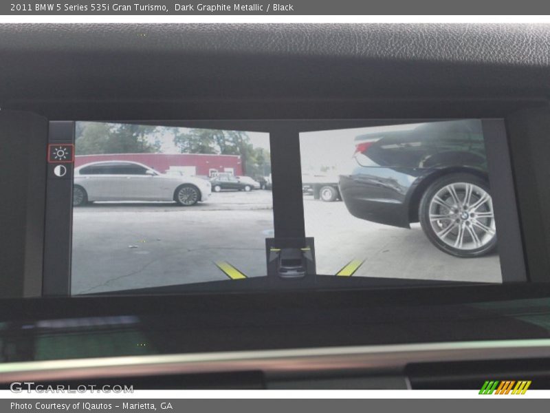 Dark Graphite Metallic / Black 2011 BMW 5 Series 535i Gran Turismo