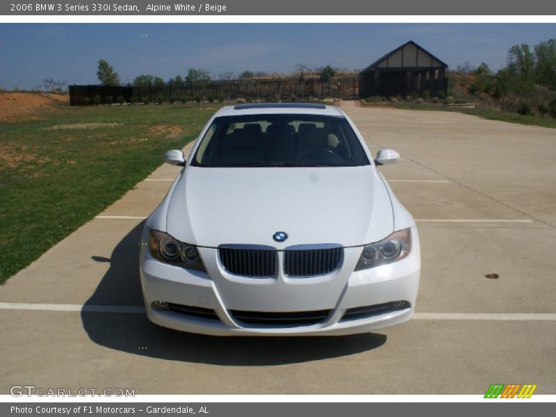 Alpine White / Beige 2006 BMW 3 Series 330i Sedan
