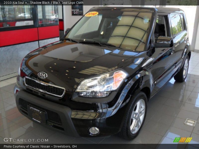 Shadow Black / Black Soul Logo Cloth 2010 Kia Soul +