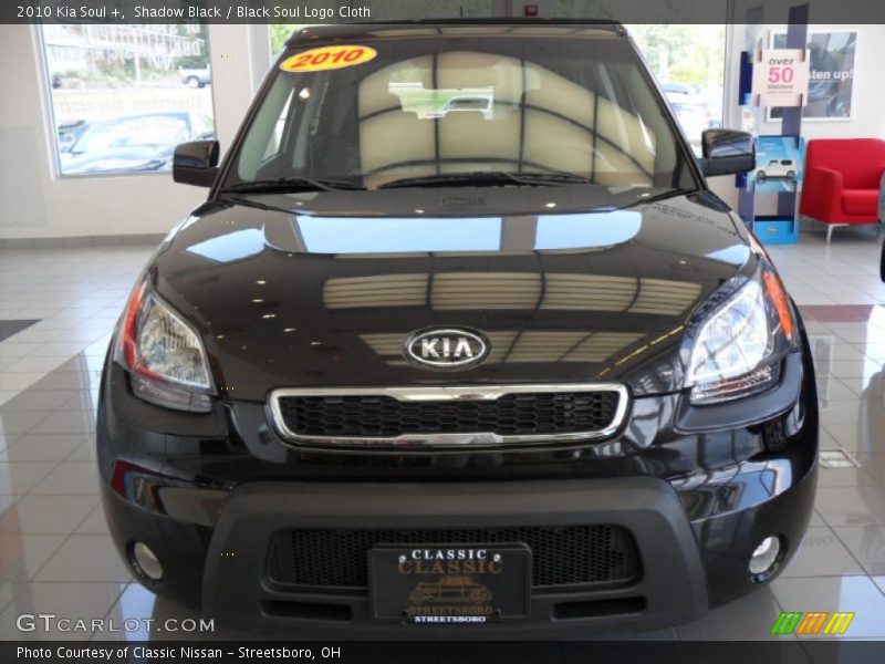Shadow Black / Black Soul Logo Cloth 2010 Kia Soul +