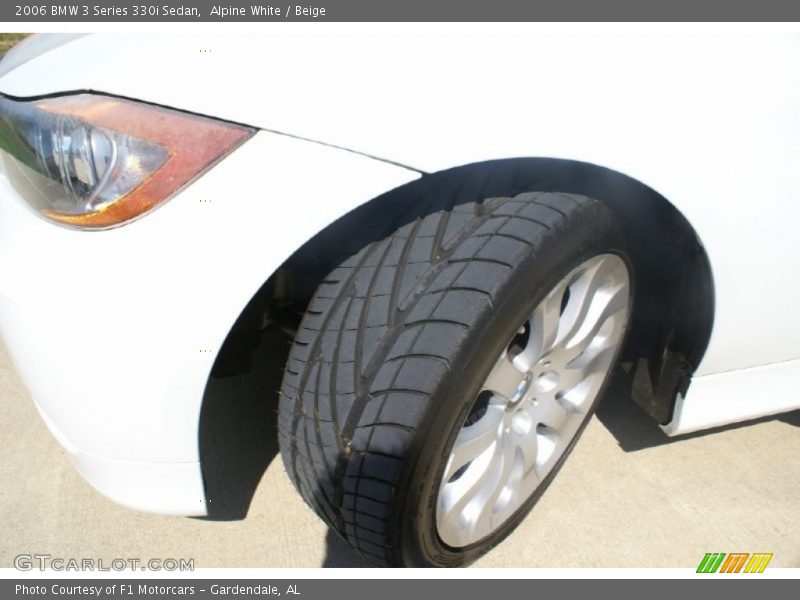 Alpine White / Beige 2006 BMW 3 Series 330i Sedan
