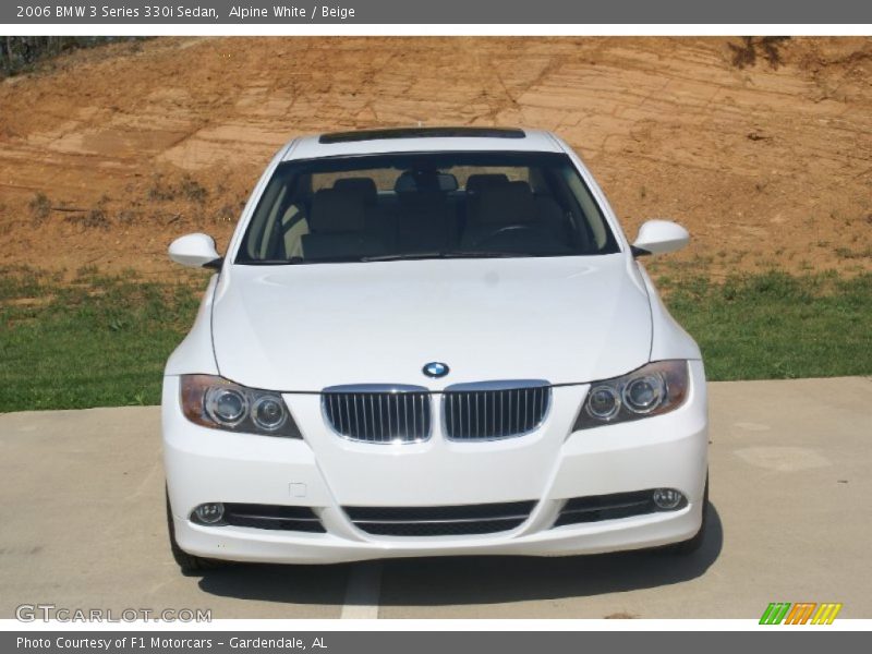 Alpine White / Beige 2006 BMW 3 Series 330i Sedan