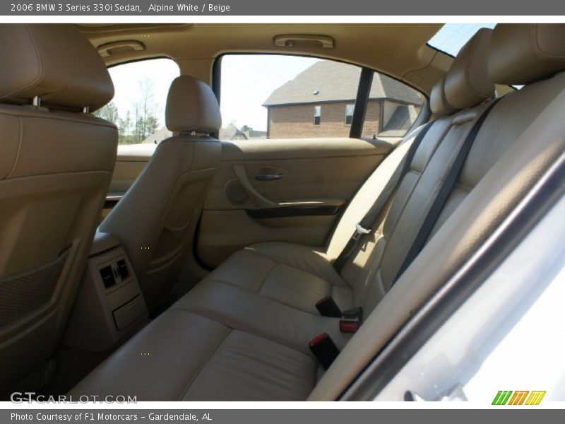Alpine White / Beige 2006 BMW 3 Series 330i Sedan