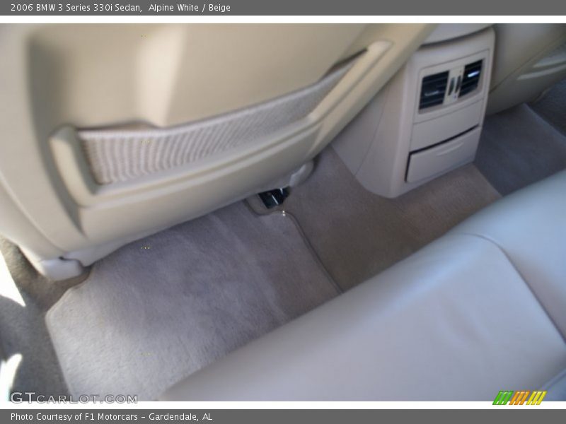 Alpine White / Beige 2006 BMW 3 Series 330i Sedan