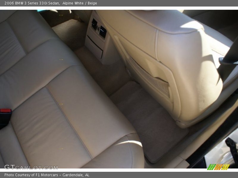 Alpine White / Beige 2006 BMW 3 Series 330i Sedan
