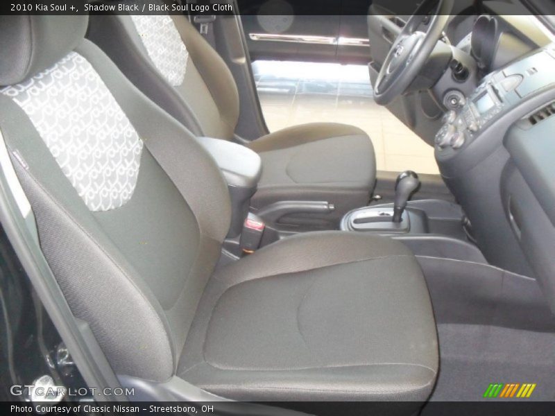 Shadow Black / Black Soul Logo Cloth 2010 Kia Soul +
