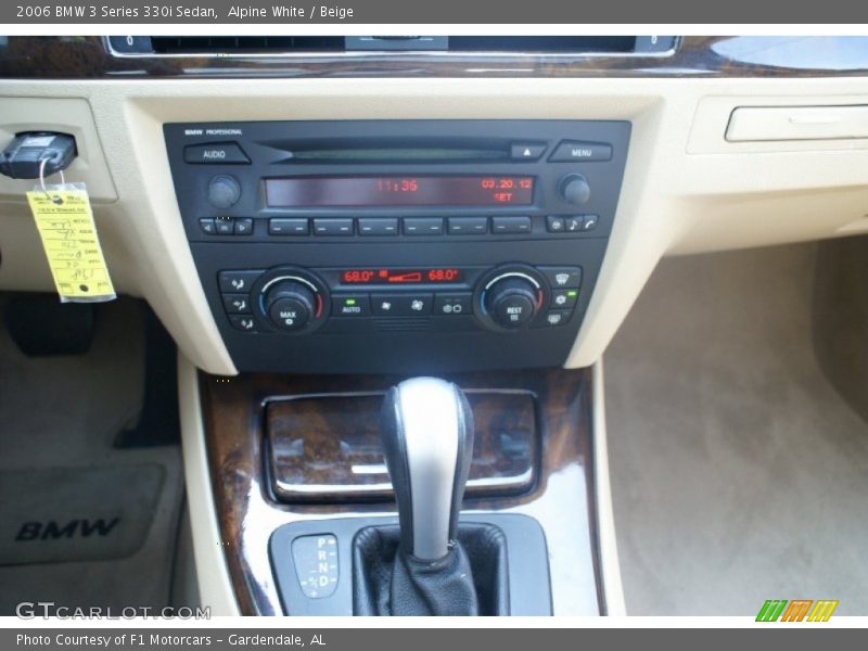 Alpine White / Beige 2006 BMW 3 Series 330i Sedan