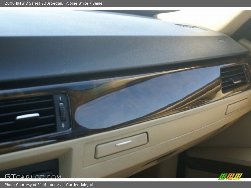 Alpine White / Beige 2006 BMW 3 Series 330i Sedan