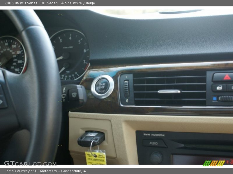 Alpine White / Beige 2006 BMW 3 Series 330i Sedan