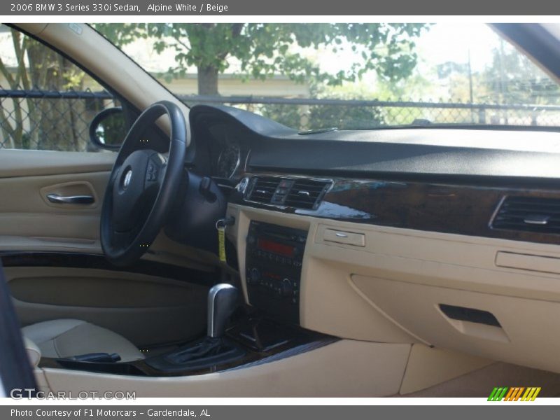 Alpine White / Beige 2006 BMW 3 Series 330i Sedan