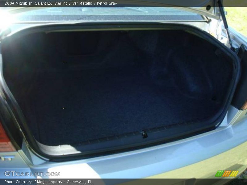 Sterling Silver Metallic / Petrol Gray 2004 Mitsubishi Galant LS